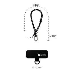7mm Short Lanyard with Metal Clasp and Clip thumbnail 3