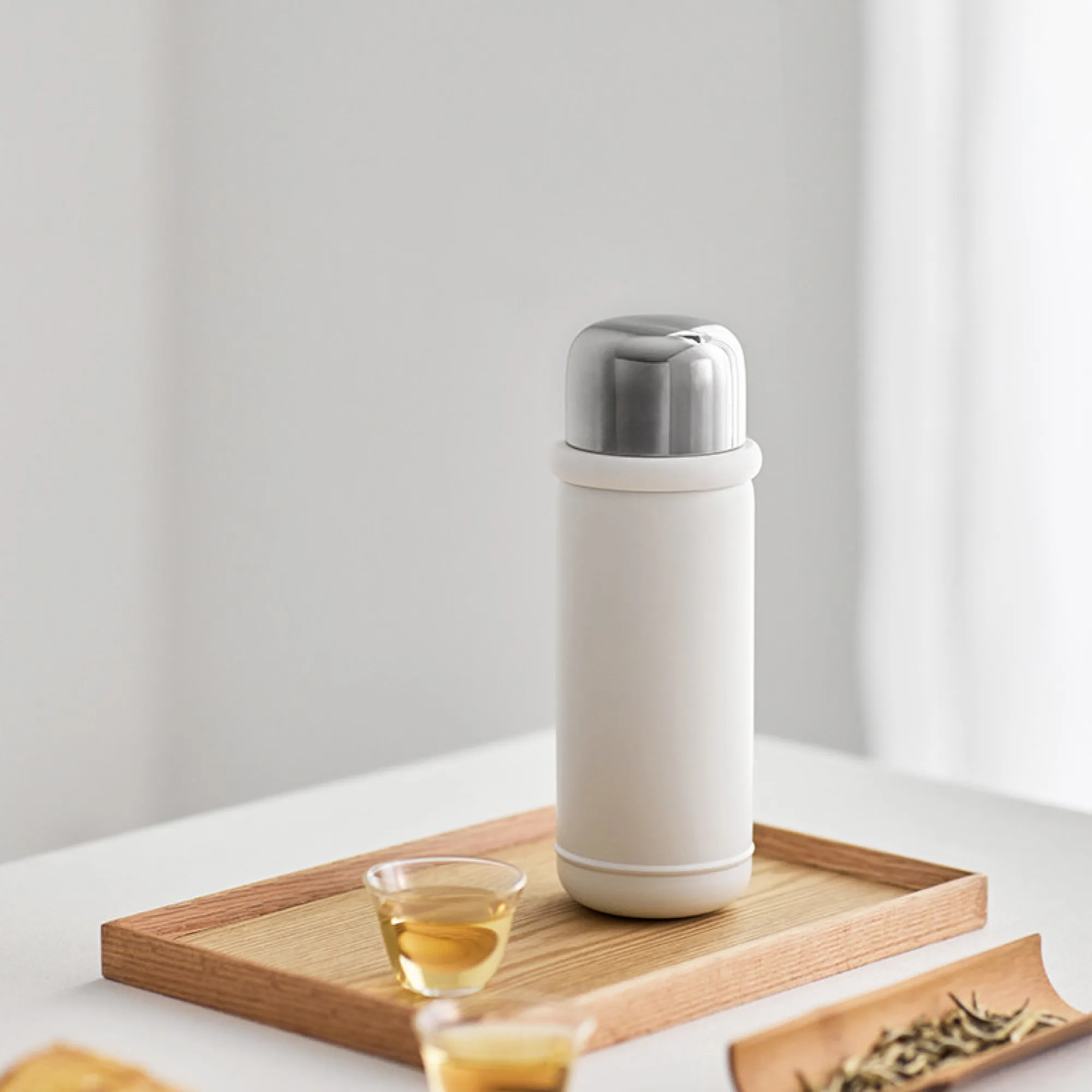 OLAYKS OLK-H8147 550ml Stainless Steel Insulated Tumbler with Pop-up Lid thumbnail 6