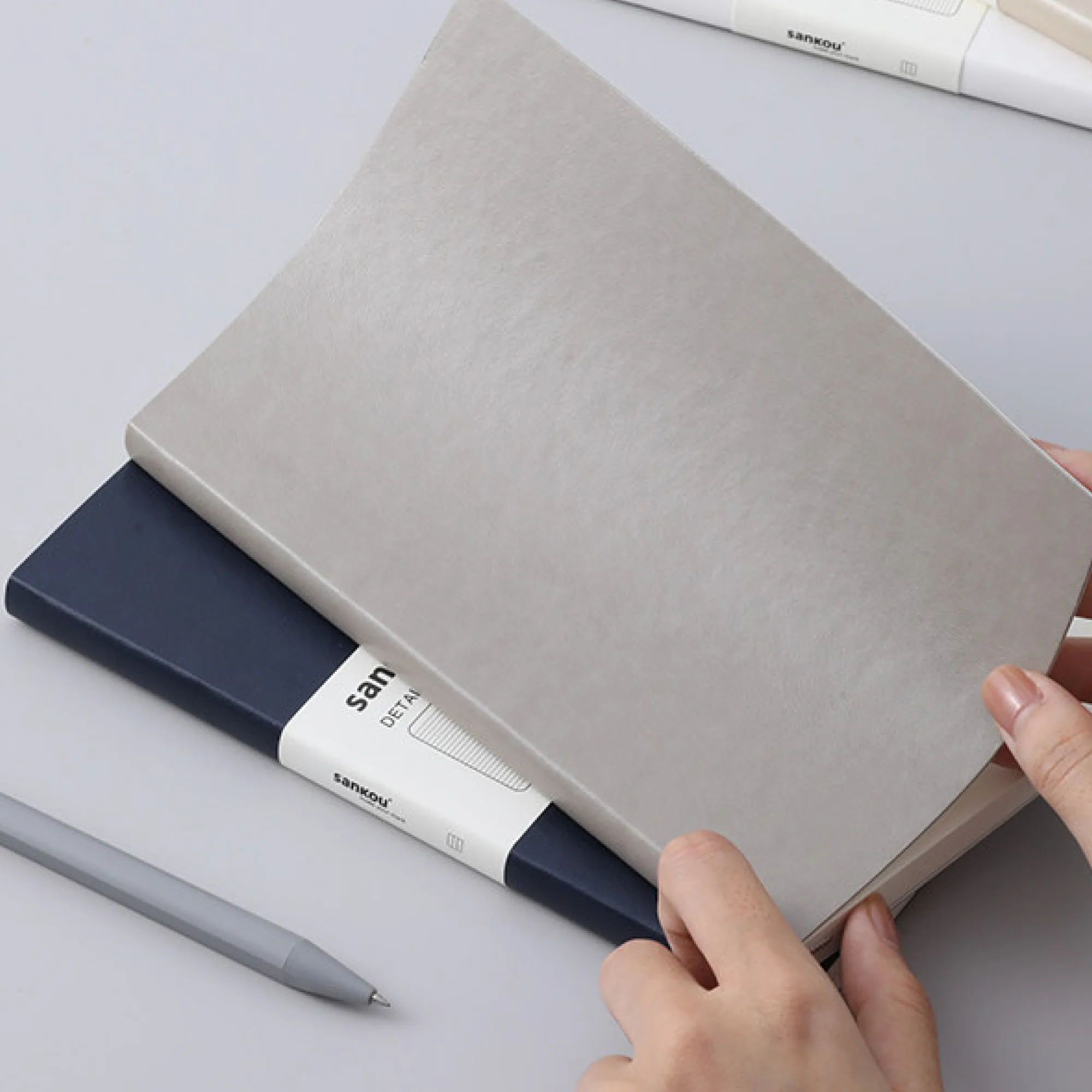 Softcover PU Leather Notebook with A5 and A6 Sizes thumbnail 2