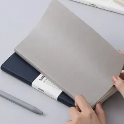 Softcover PU Leather Notebook with A5 and A6 Sizes thumbnail 2