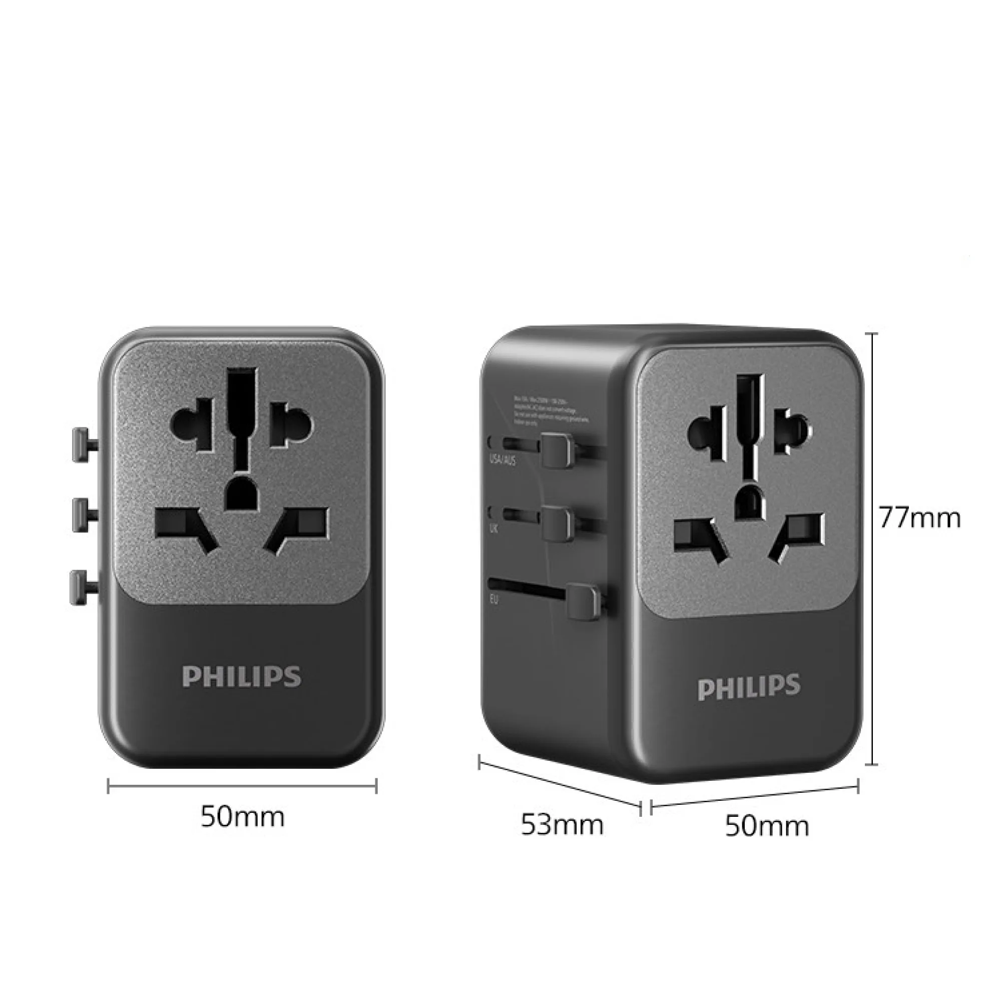 Philips SPB1014 Multi-Standard Travel Adapter with USB Charging thumbnail 10