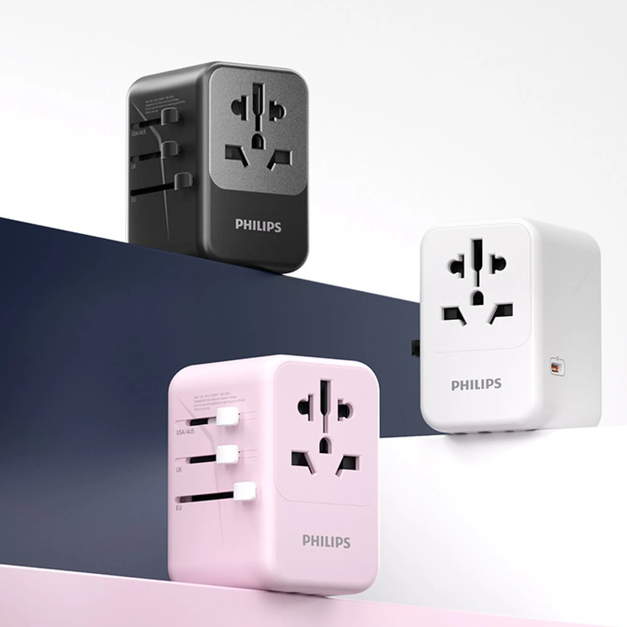 Philips SPB1014 Multi-Standard Travel Adapter with USB Charging thumbnail 7