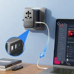 Philips SPB1014 Multi-Standard Travel Adapter with USB Charging thumbnail 8