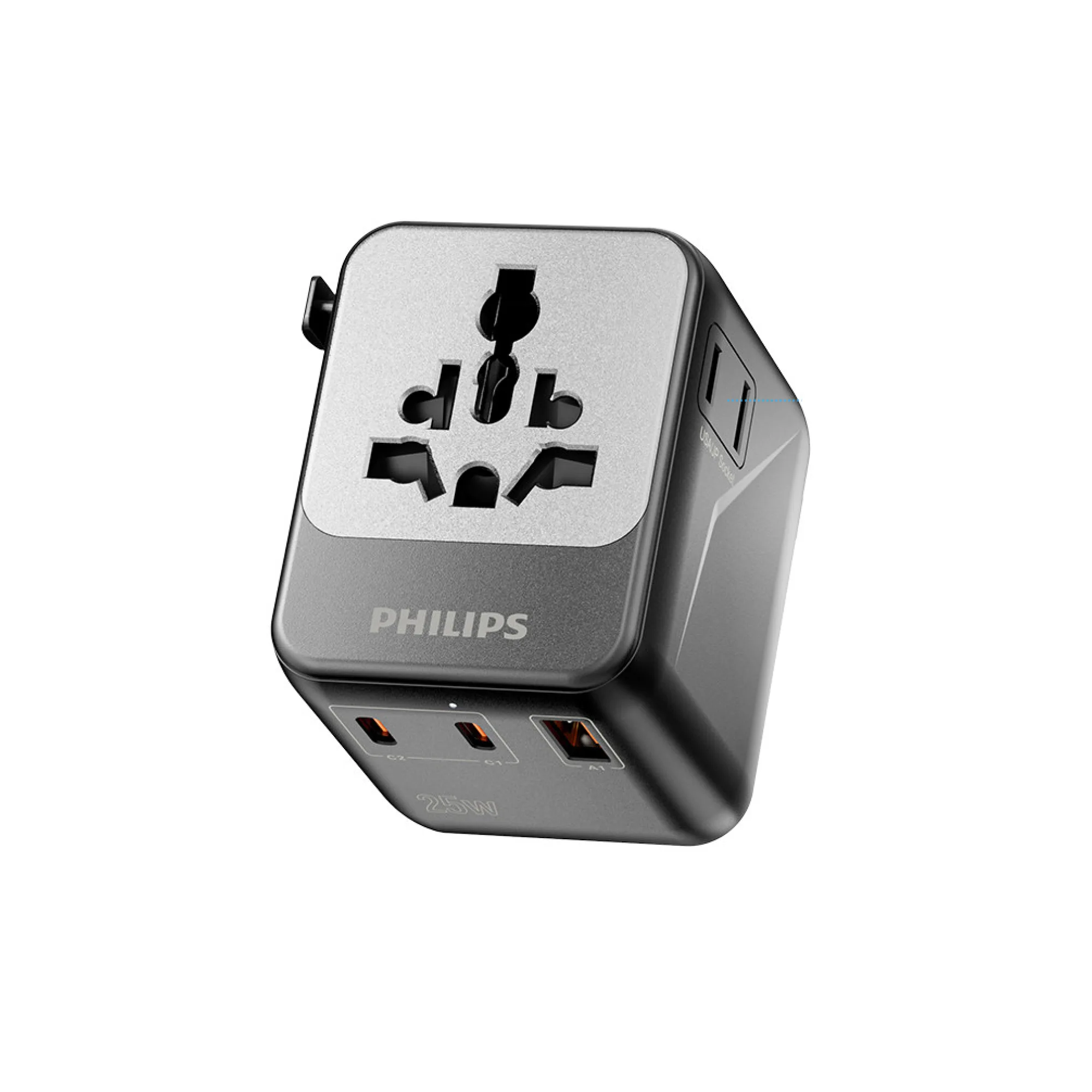 Philips SPB1014 Multi-Standard Travel Adapter with USB Charging thumbnail 6