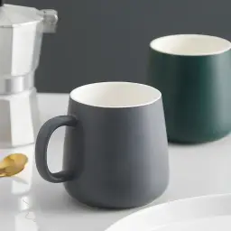 Ceramic Mug with Lid and Spoon Options thumbnail 4