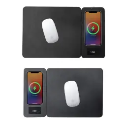 RGB Magnetic Detachable 15W Wireless Charging Mouse Pad thumbnail 2
