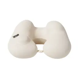 U-Shaped Neck Pillow with Press-to-Inflate Mechanism thumbnail 9