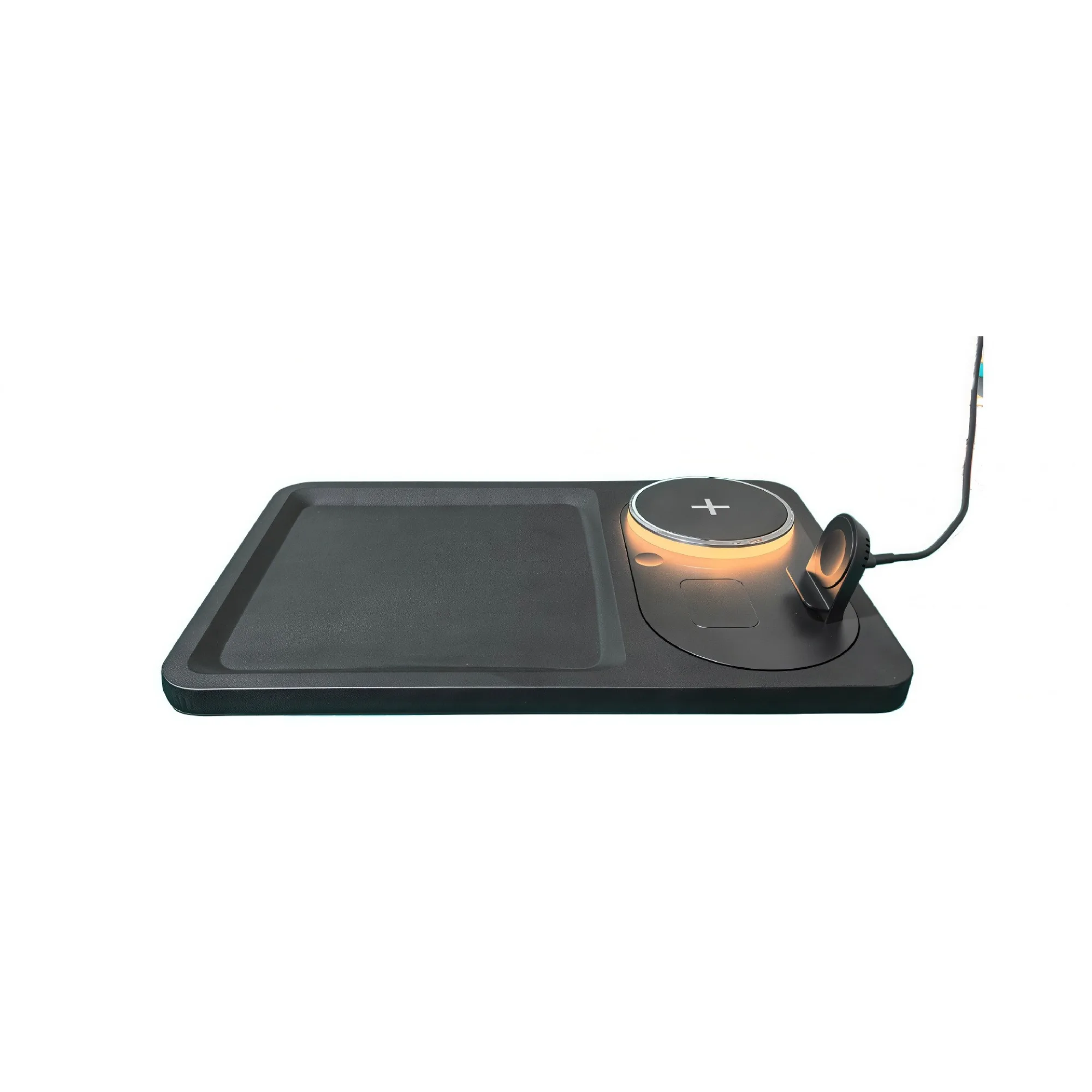 4-in-1 15W Wireless Charging Tray with Storage thumbnail 3