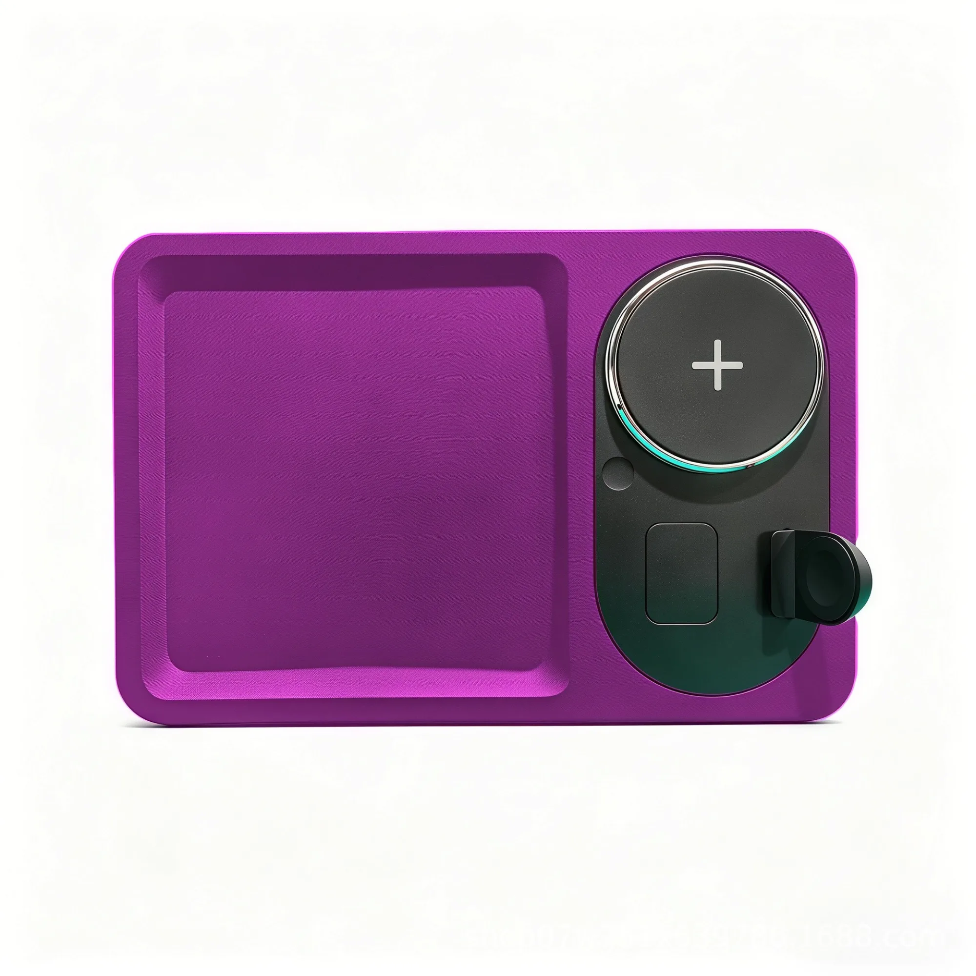 4-in-1 15W Wireless Charging Tray with Storage thumbnail 12