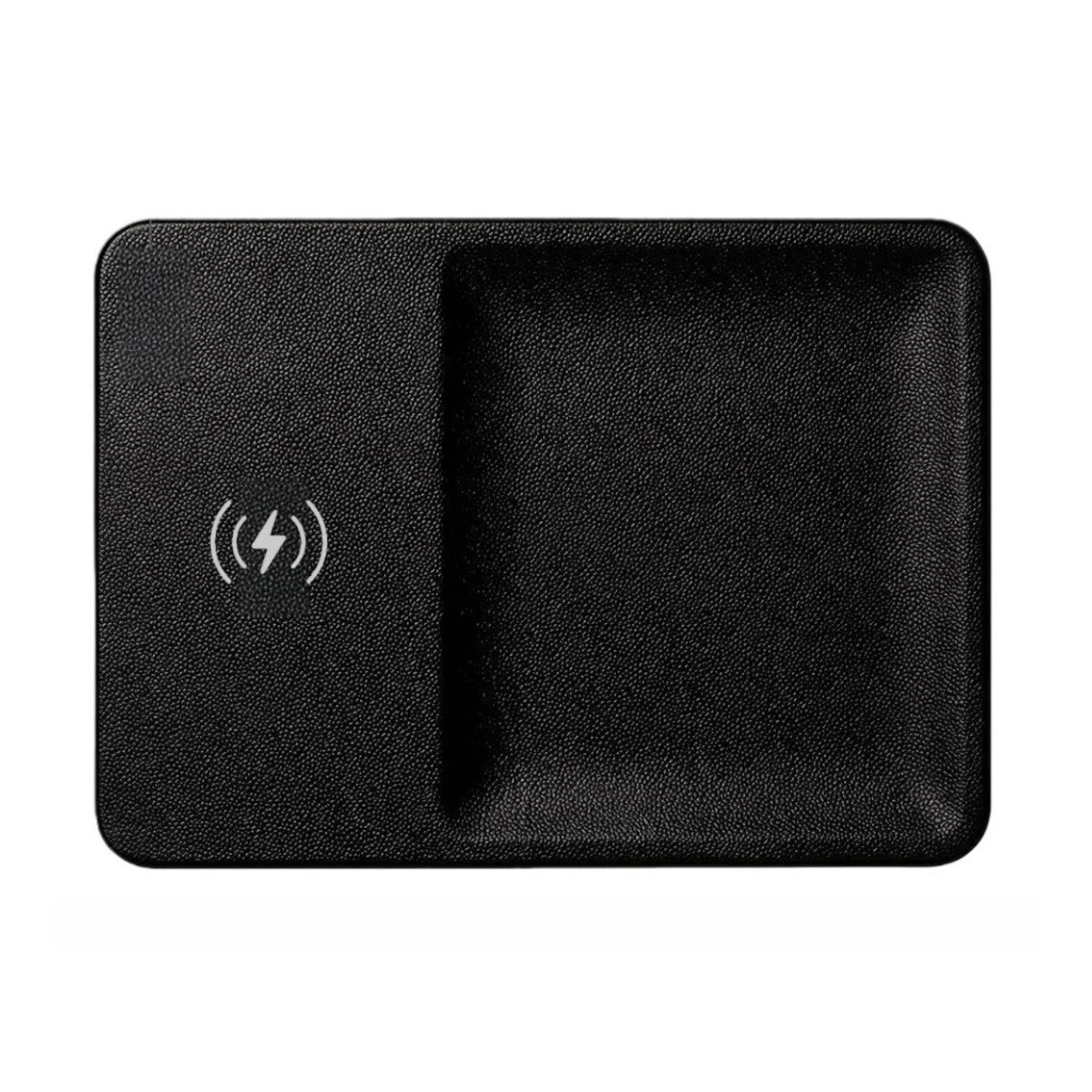 Desktop Storage Tray with 15W Wireless Charging — View 1