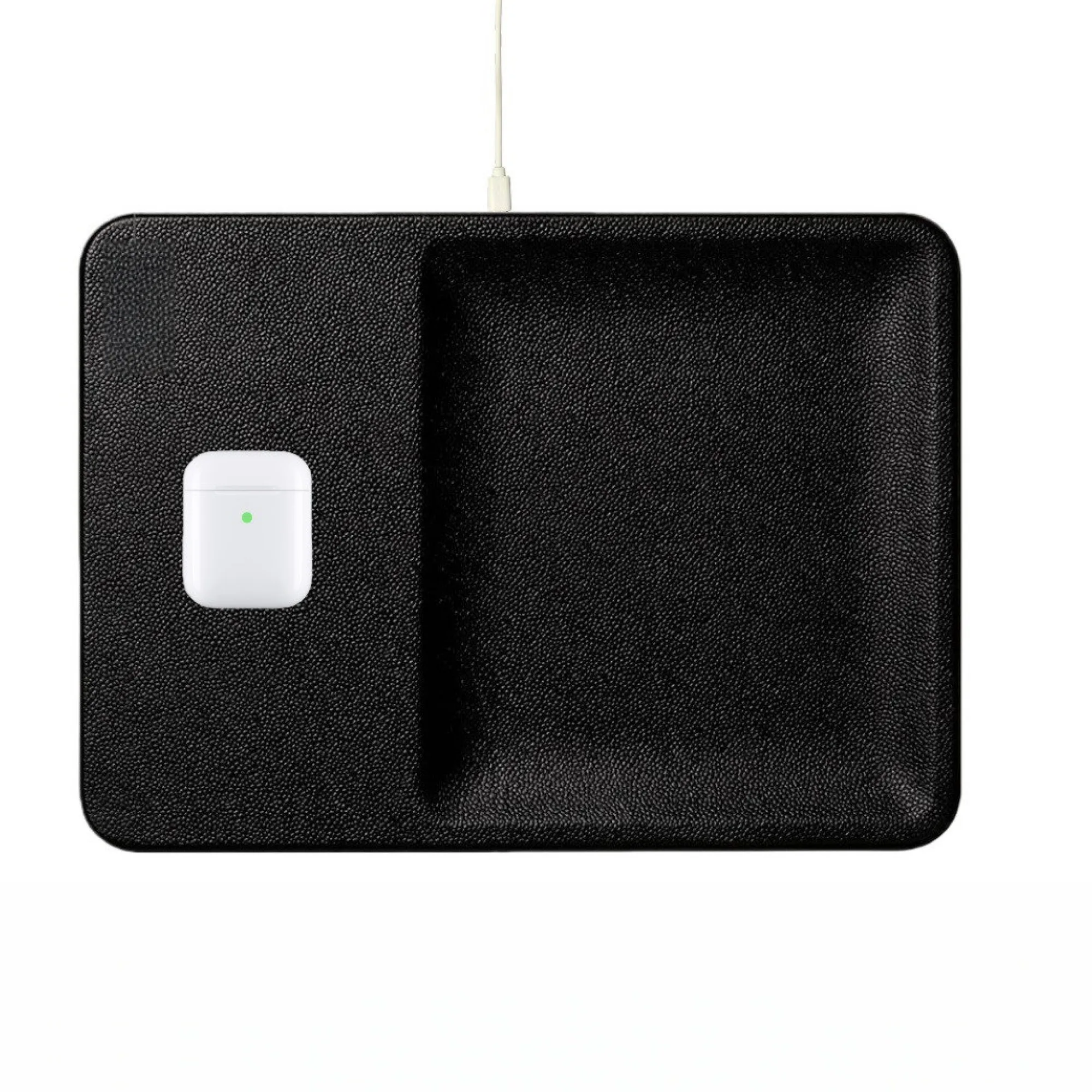 Desktop Storage Tray with 15W Wireless Charging thumbnail 3