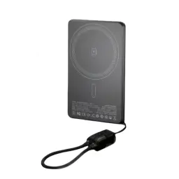 Magnetic Wireless Power Bank with Built-in Cable and Stand thumbnail 9