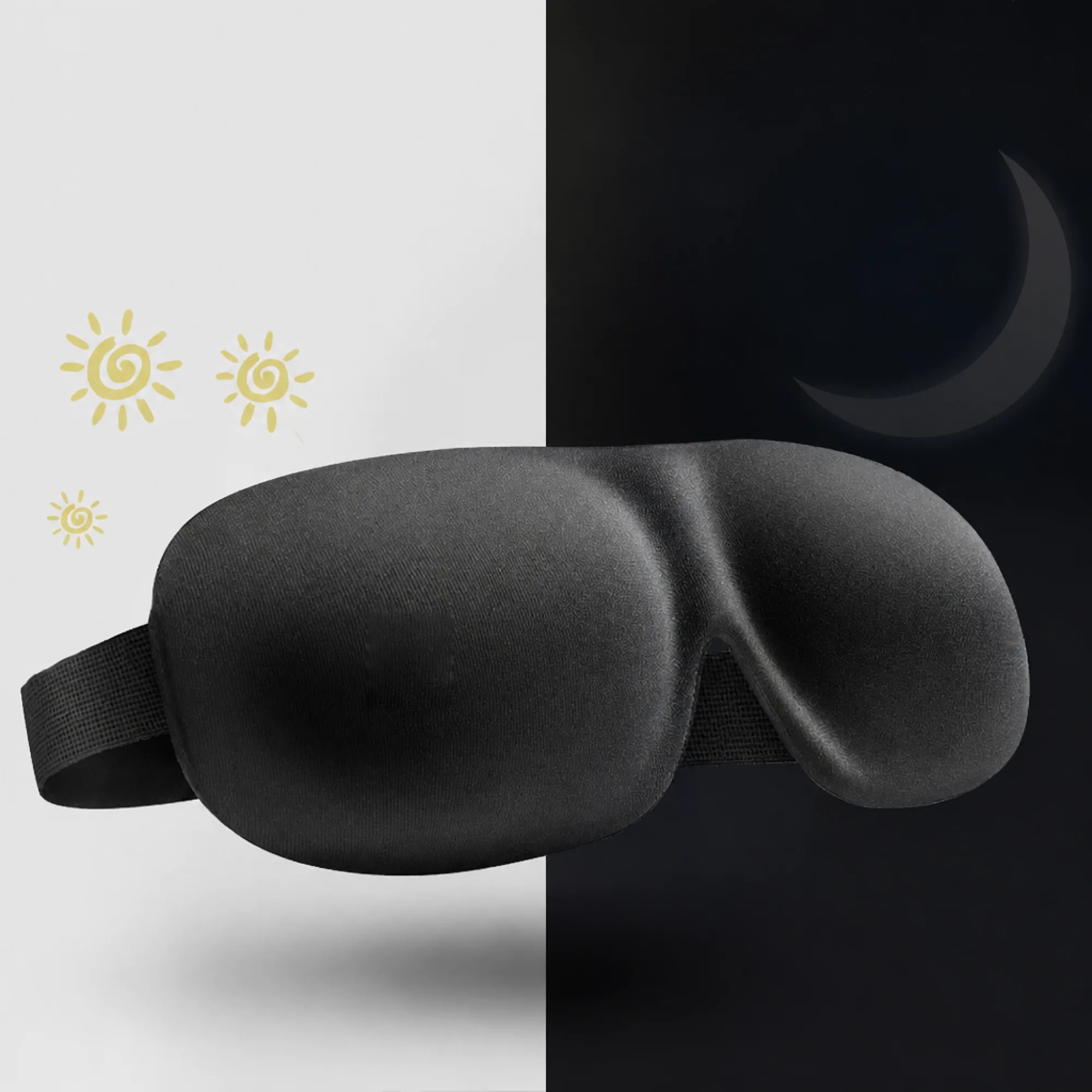 3D Contoured Sleep Eye Mask