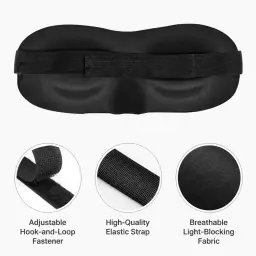 3D Contoured Sleep Eye Mask thumbnail 4