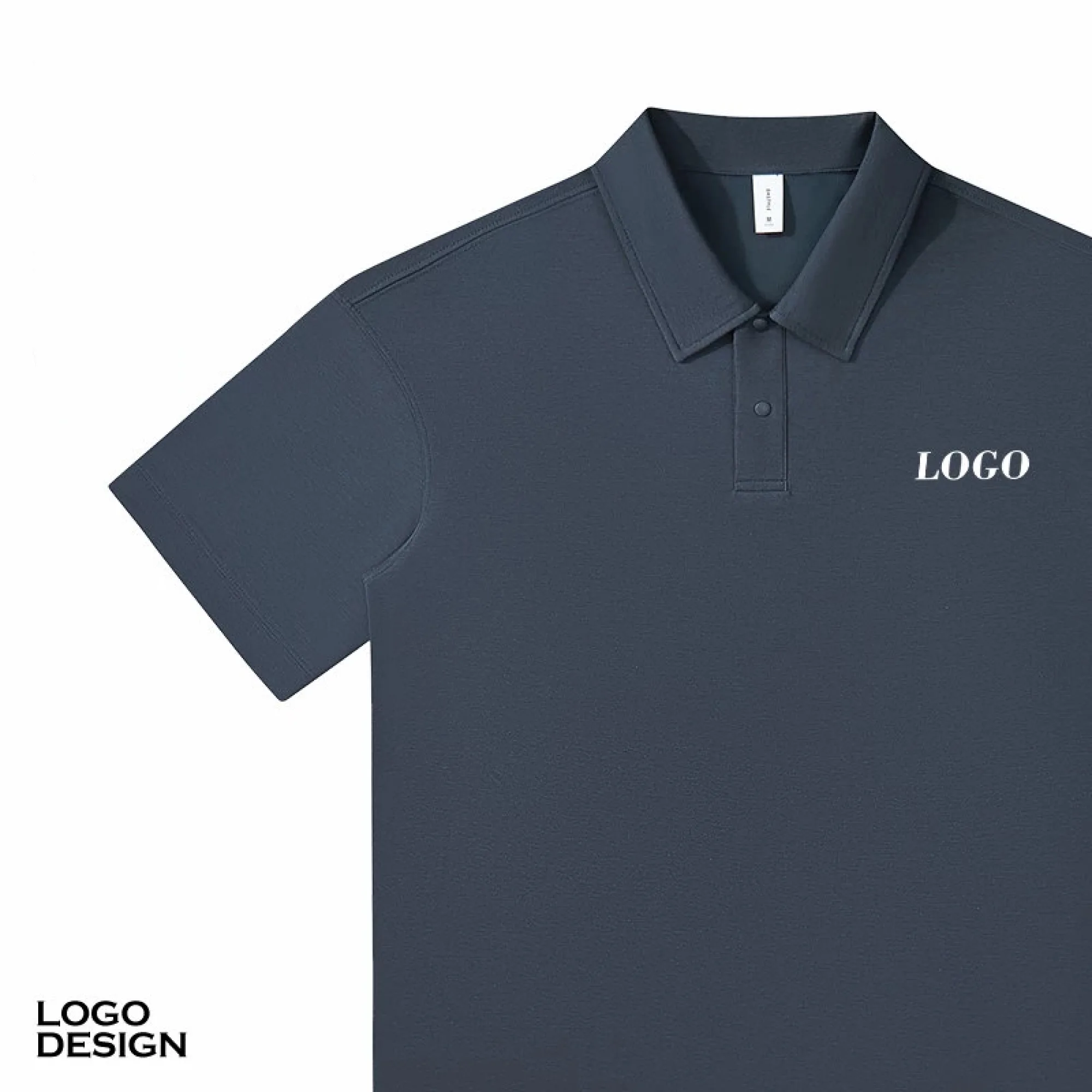Unisex Short-Sleeve Polo Shirt with Loose Fit, 220G and 250G thumbnail 13