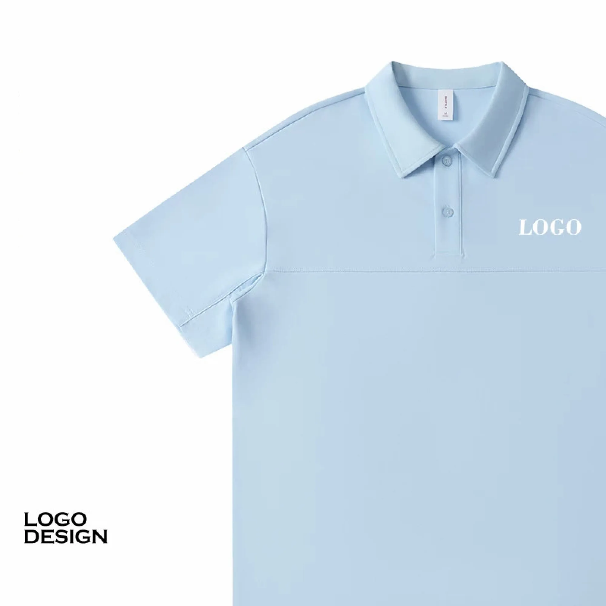 Unisex Short-Sleeve Polo Shirt with Loose Fit, 220G and 250G thumbnail 11