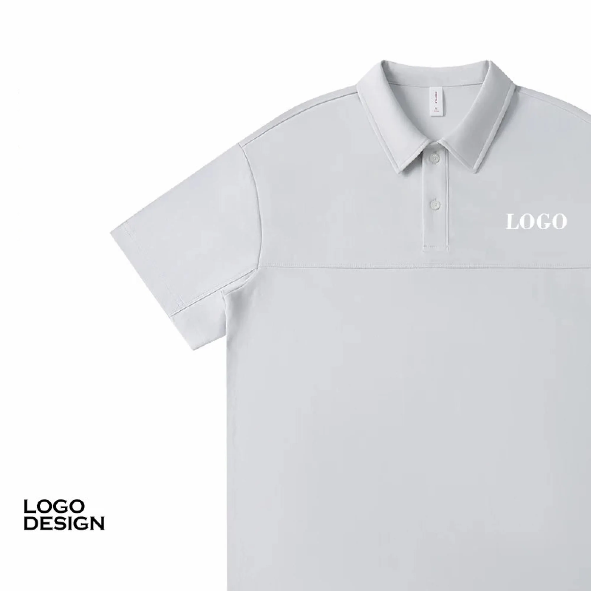 Unisex Short-Sleeve Polo Shirt with Loose Fit, 220G and 250G thumbnail 6