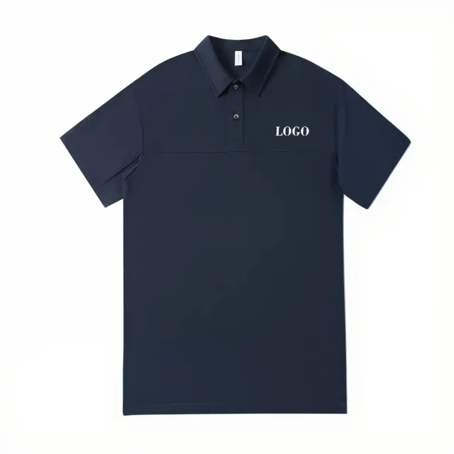 Unisex Short-Sleeve Polo Shirt with Loose Fit, 220G and 250G — alternate view 1