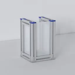Aluminum Profile Acrylic Pen Holder Desk Organizer thumbnail 7