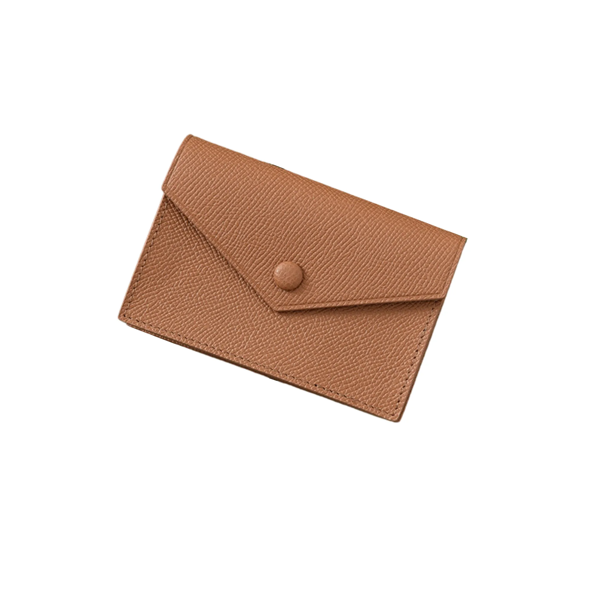 Epsom Leather Business Card Holder with Snap Button thumbnail 10