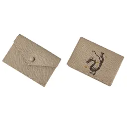 Epsom Leather Business Card Holder with Snap Button thumbnail 15