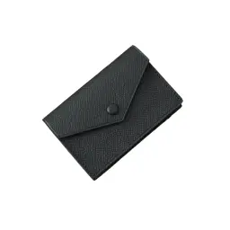 Epsom Leather Business Card Holder with Snap Button thumbnail 9