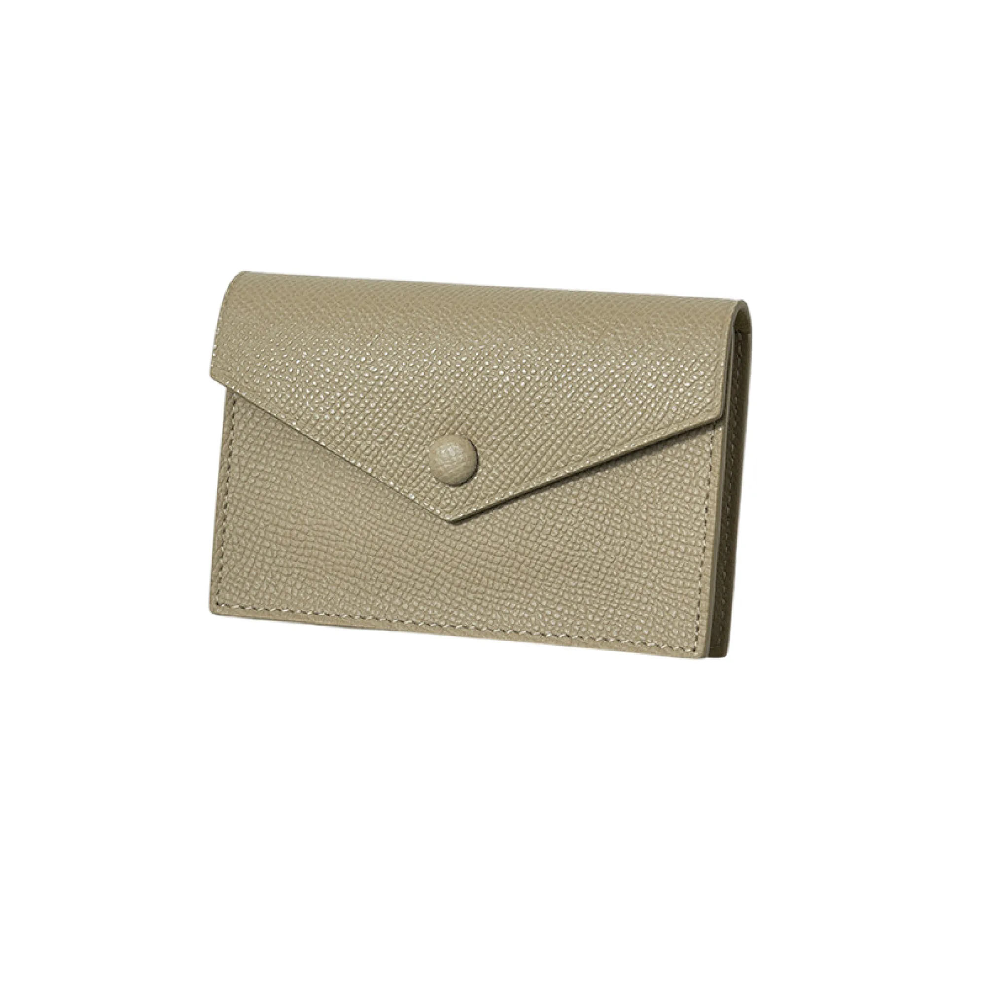 Epsom Leather Business Card Holder with Snap Button thumbnail 8