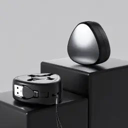 120W Retractable 3-in-1 Charging Cable with Phone Stand thumbnail 9