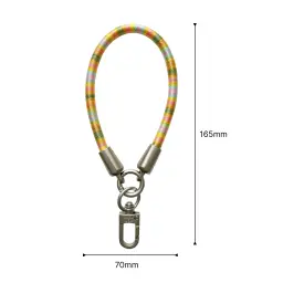Hand-Woven Phone Lanyard with Wrist Strap and Anti-Loss Keychain thumbnail 8