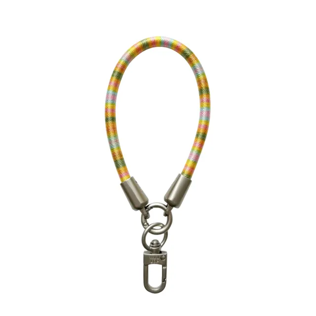 Hand-Woven Phone Lanyard with Wrist Strap and Anti-Loss Keychain