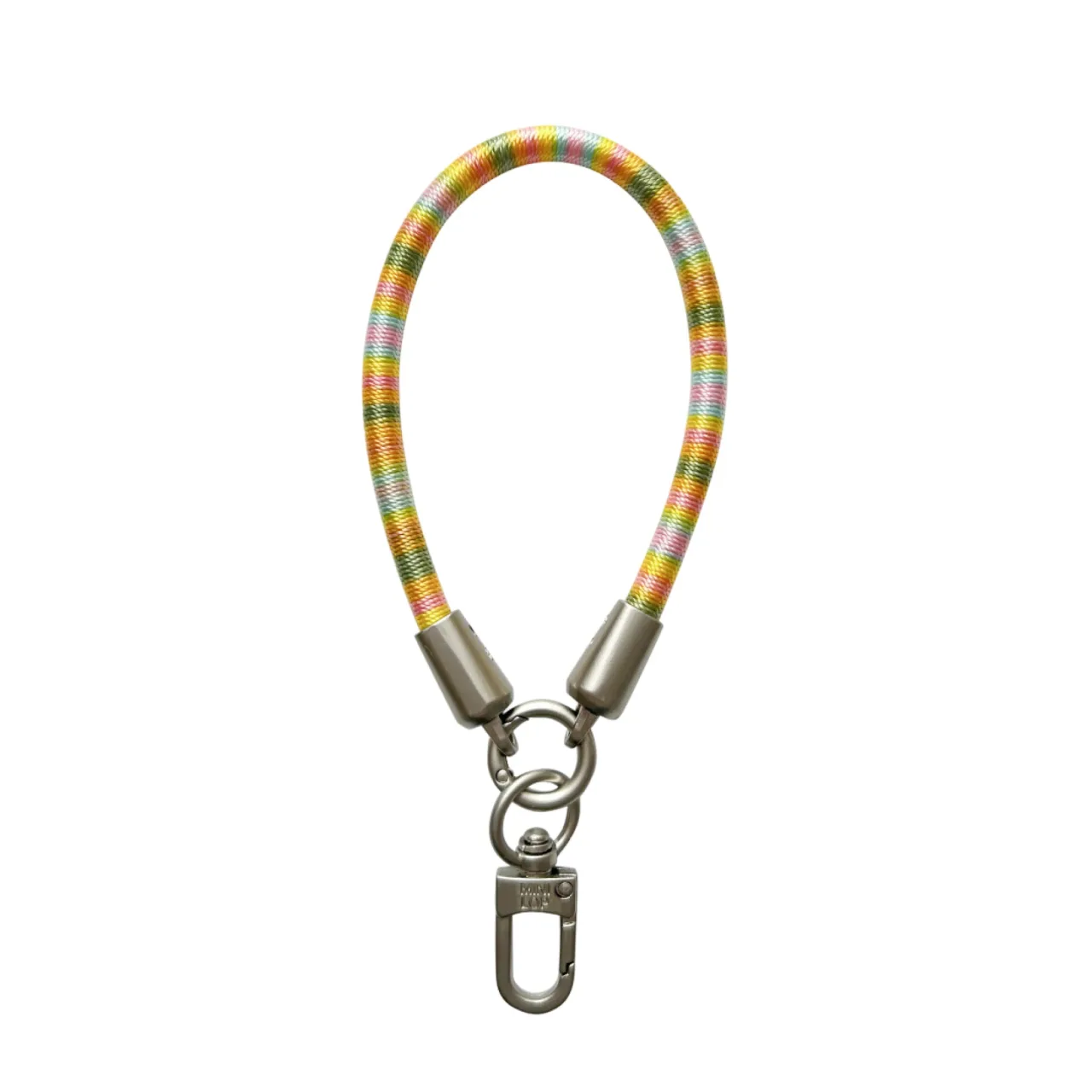 Hand-Woven Phone Lanyard with Wrist Strap and Anti-Loss Keychain
