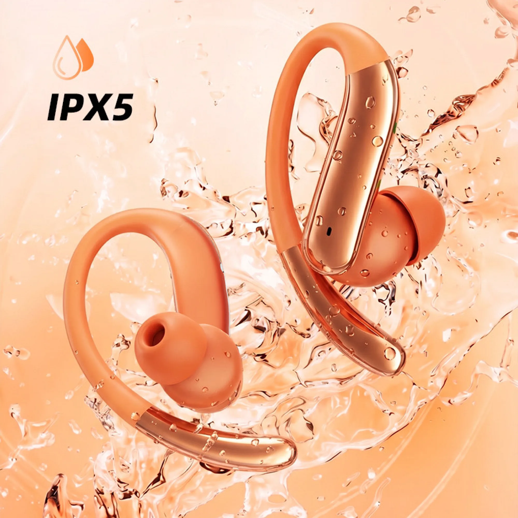 Open-Ear Wireless Earbuds with Ear Hook, Model Q16 thumbnail 5