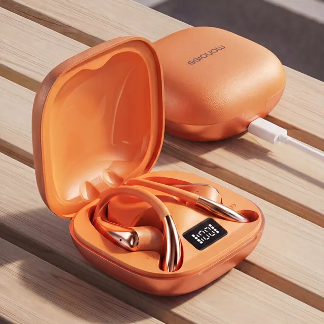 Open-Ear Wireless Earbuds with Ear Hook, Model Q16