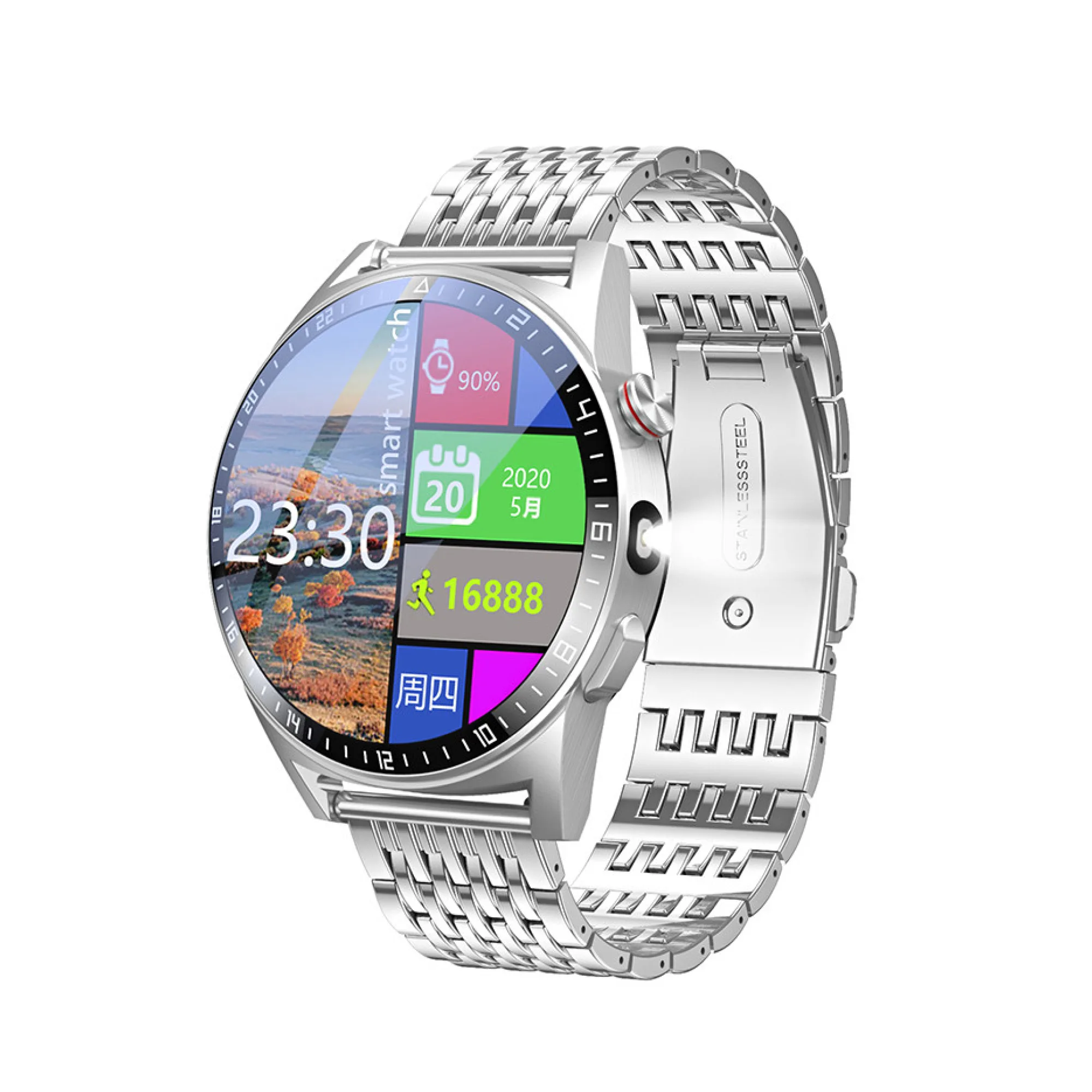 Guanjue YM03GT Smart Watch with 1.55-Inch OLED Display and 32GB Storage thumbnail 6