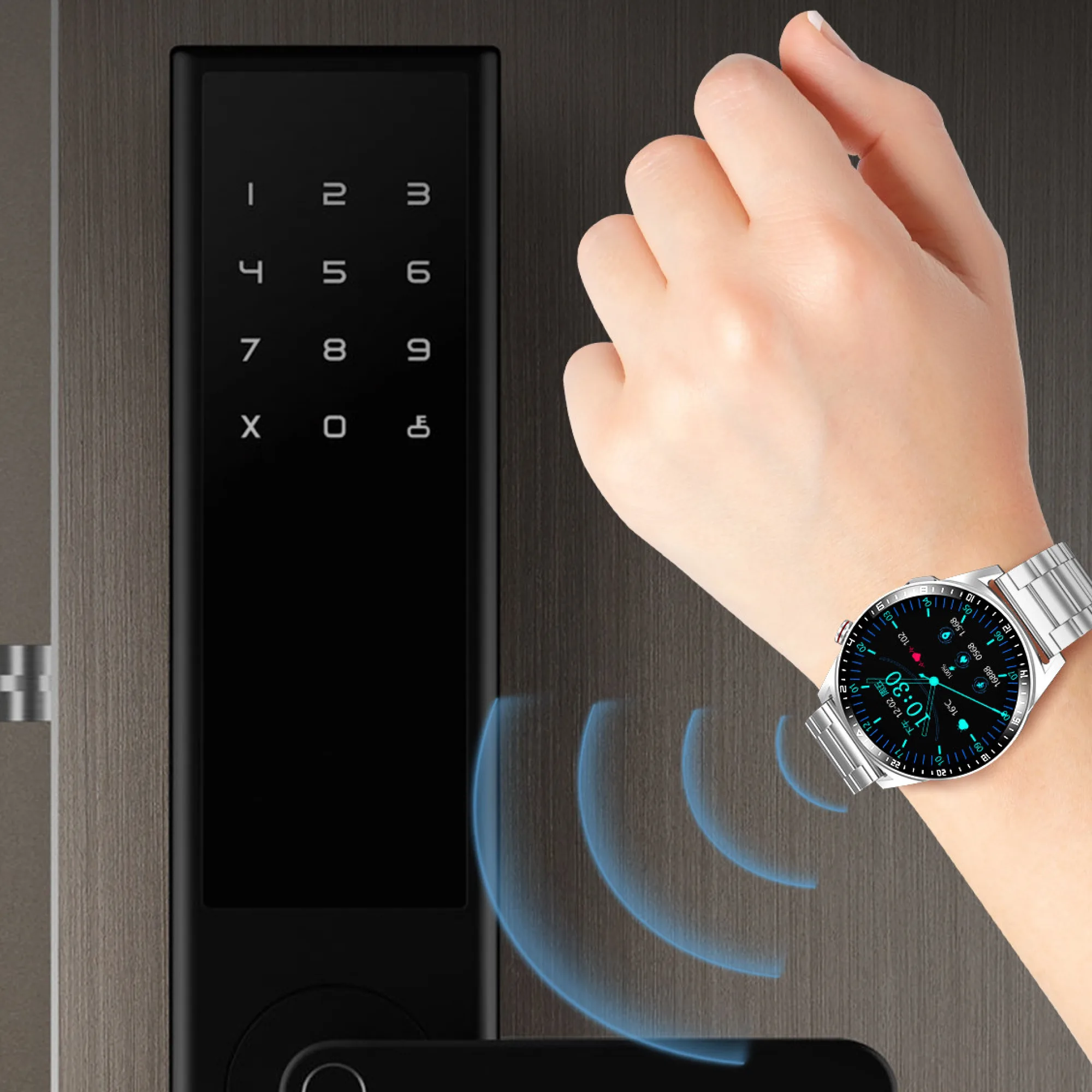 Guanjue YM03GT Smart Watch with 1.55-Inch OLED Display and 32GB Storage thumbnail 3