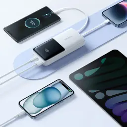 Baseus 20000mAh/10000mAh Power Bank with Built-in Cables thumbnail 7
