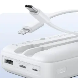 Baseus 20000mAh/10000mAh Power Bank with Built-in Cables thumbnail 3