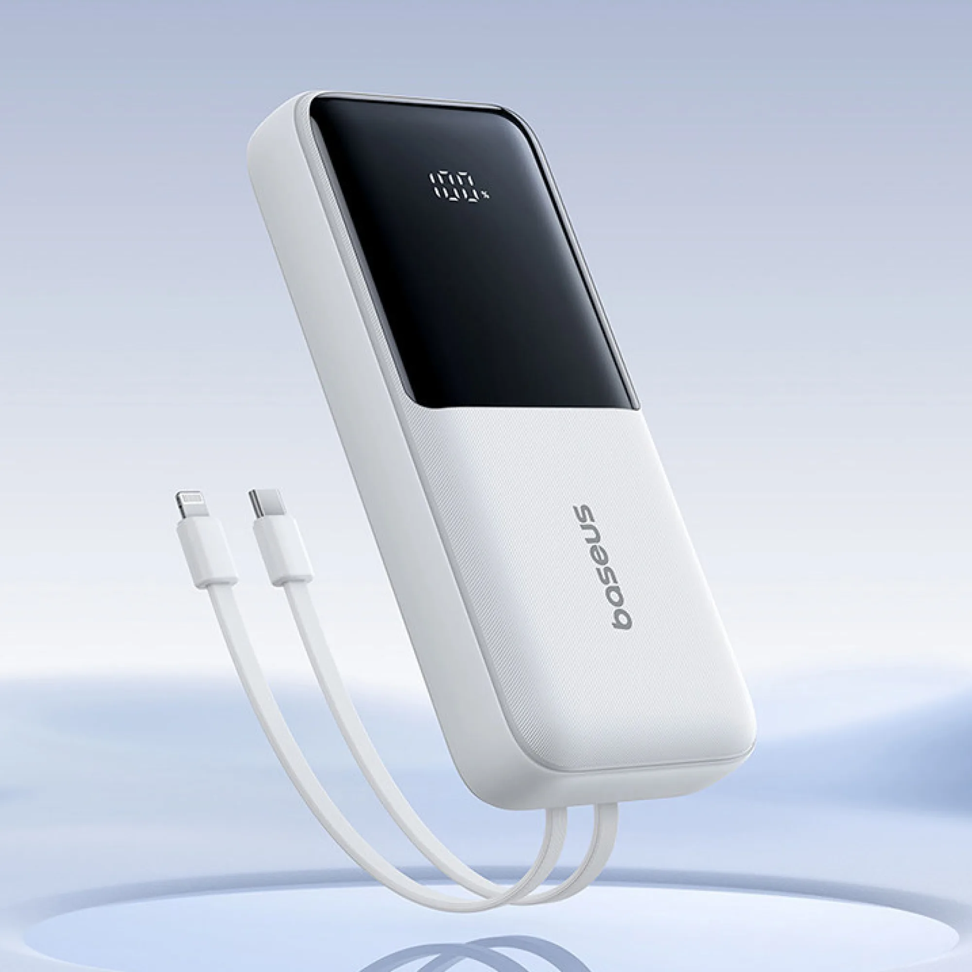 Baseus 20000mAh/10000mAh Power Bank with Built-in Cables