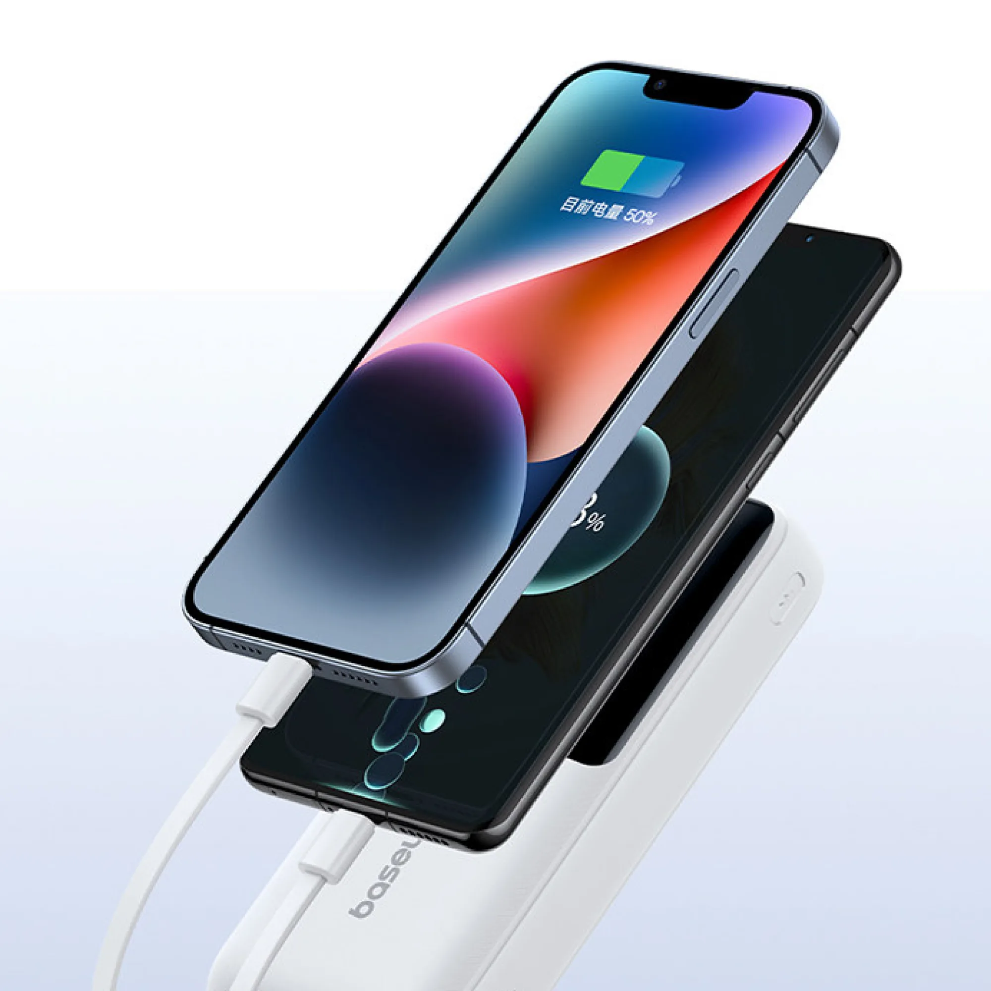 Baseus 20000mAh/10000mAh Power Bank with Built-in Cables