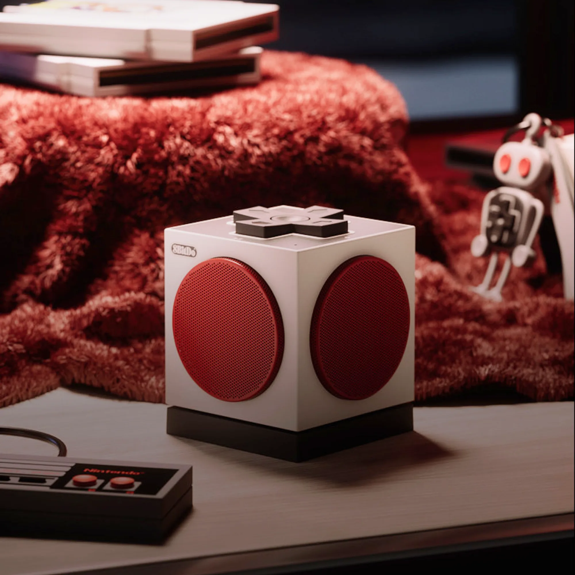 8BitDo Cube 2 Wireless Bluetooth Speaker with Charging Dock