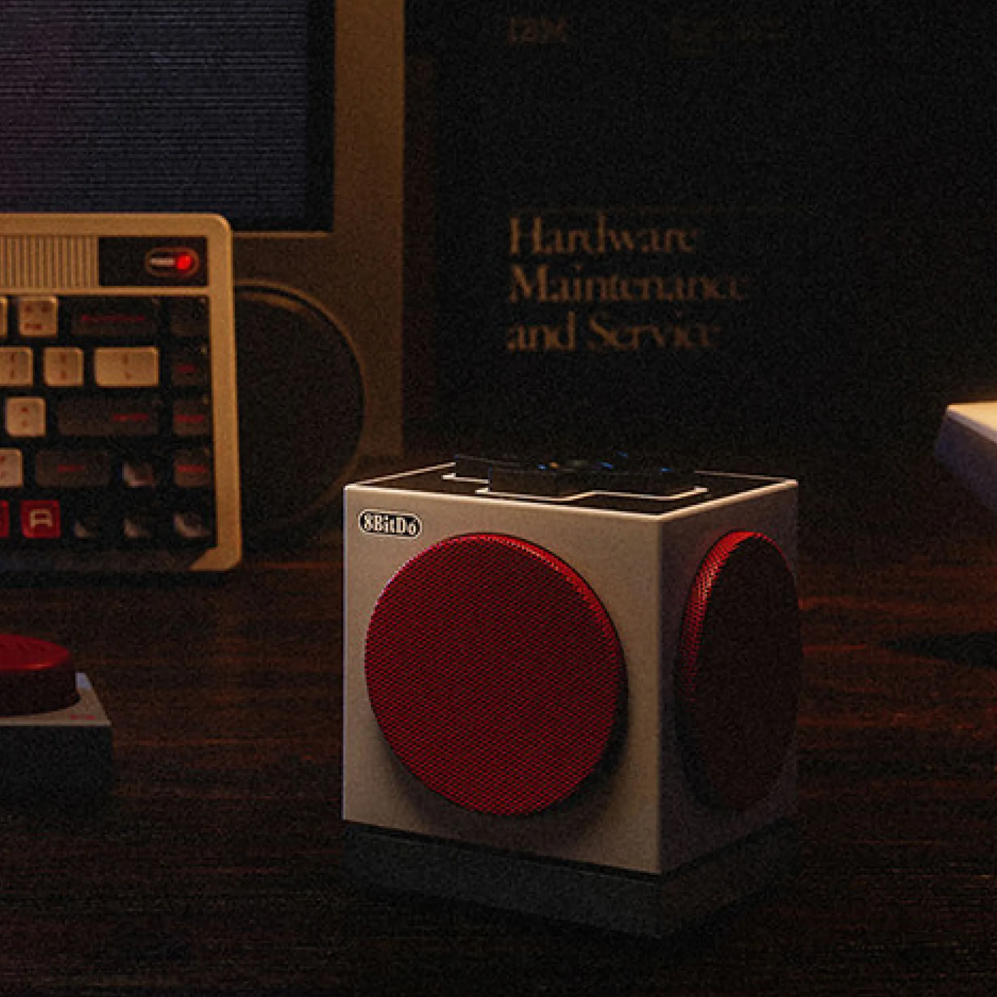 8BitDo Cube 2 Wireless Bluetooth Speaker with Charging Dock