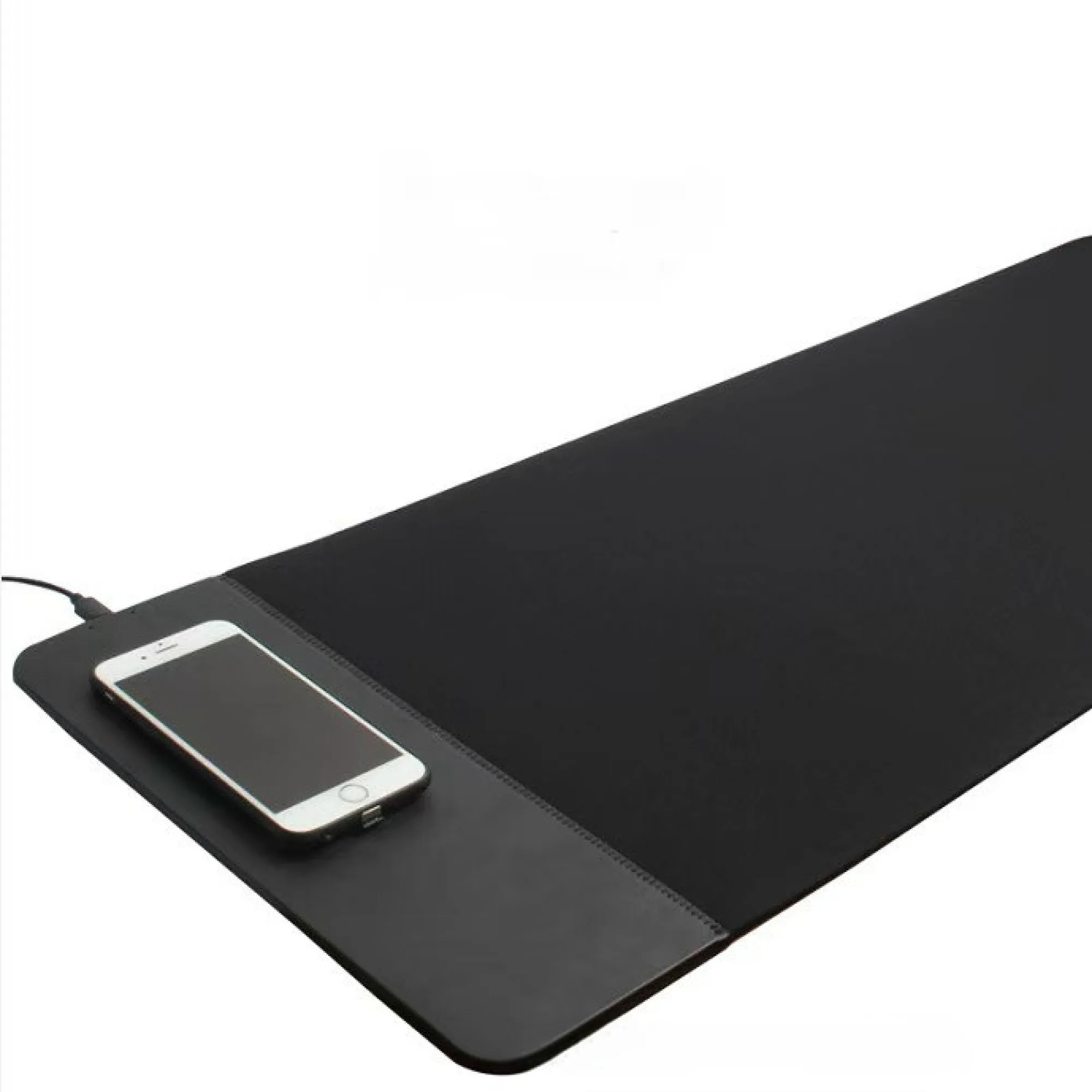 15W Wireless Charging Rubber Mouse Pad thumbnail 4