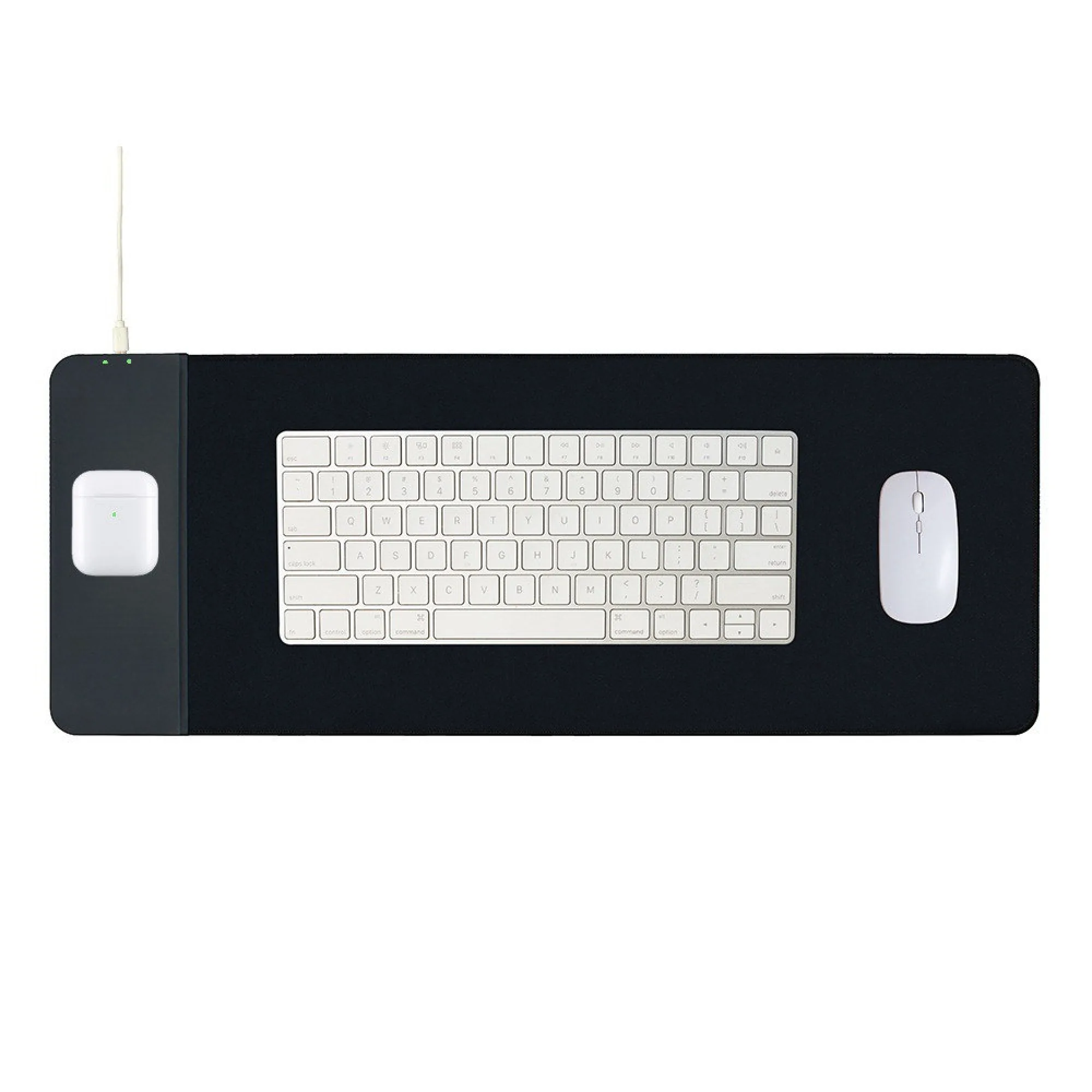 15W Wireless Charging Rubber Mouse Pad thumbnail 6