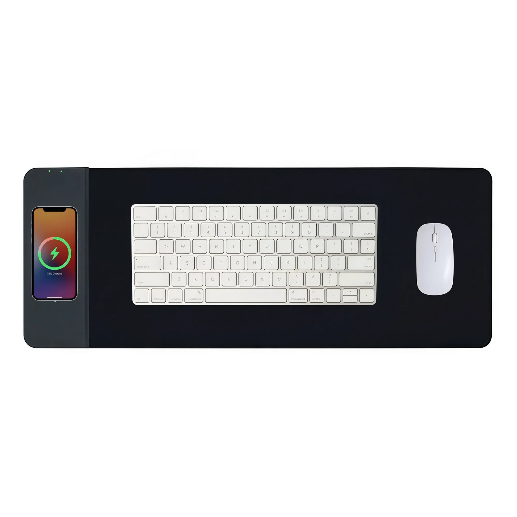 15W Wireless Charging Rubber Mouse Pad