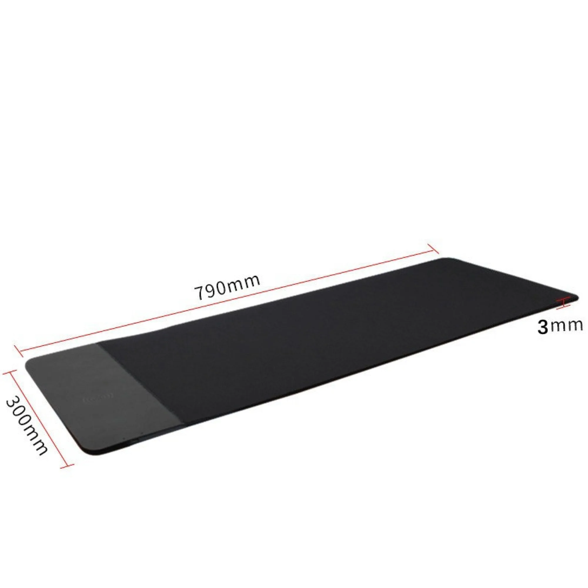 15W Wireless Charging Rubber Mouse Pad thumbnail 7