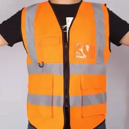 Reflective Safety Vest for Construction and Road Work thumbnail 5