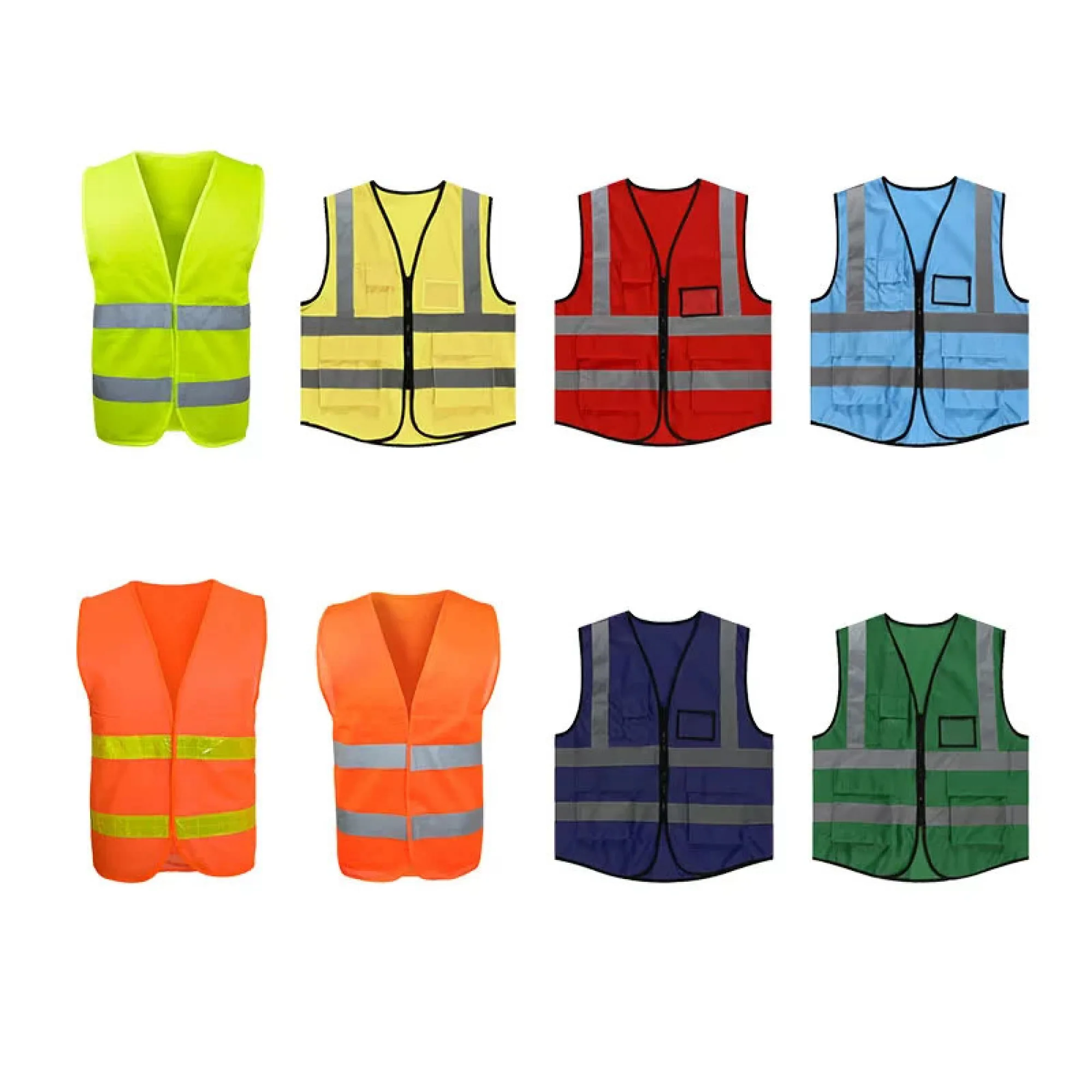 Reflective Safety Vest for Construction and Road Work thumbnail 3