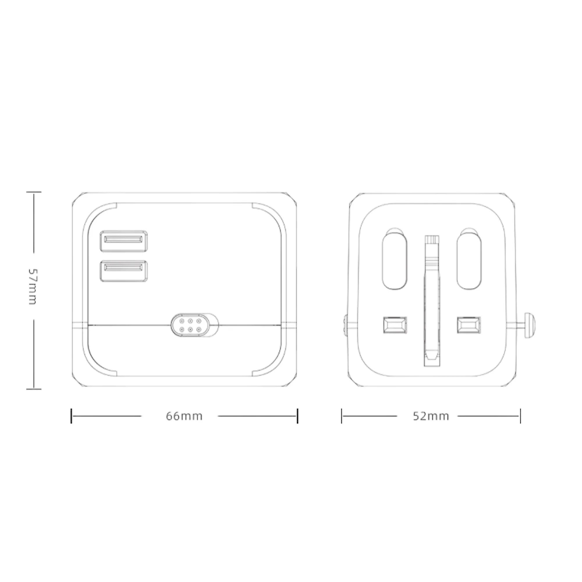Universal Travel Power Adapter with Multiple USB Ports thumbnail 9