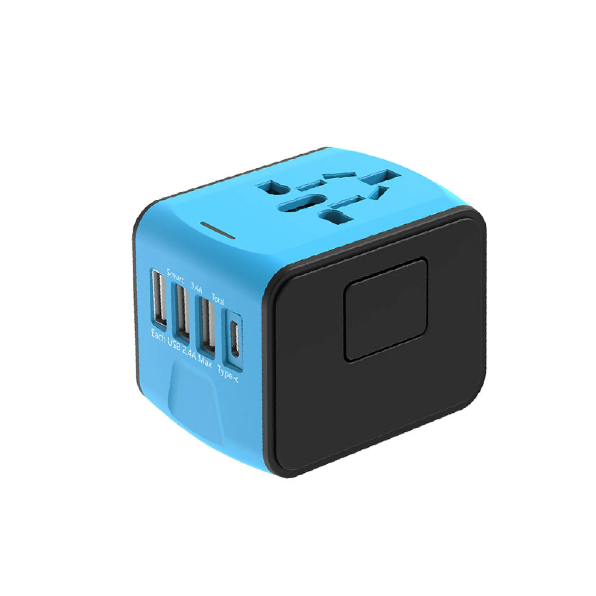 Universal Travel Power Adapter with Multiple USB Ports thumbnail 5