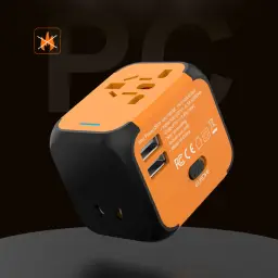 Universal Travel Power Adapter with Multiple USB Ports thumbnail 4